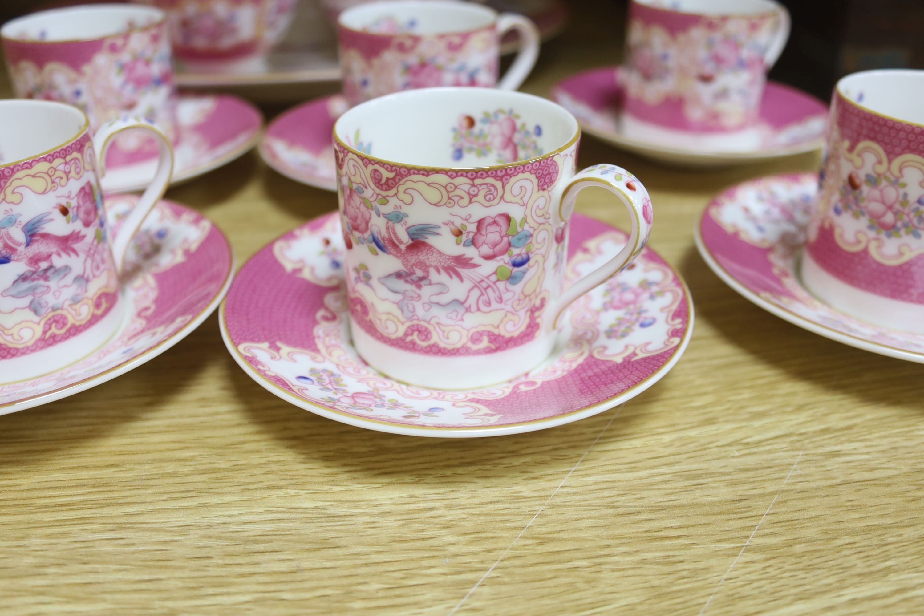 A Minton tea service with cake plate